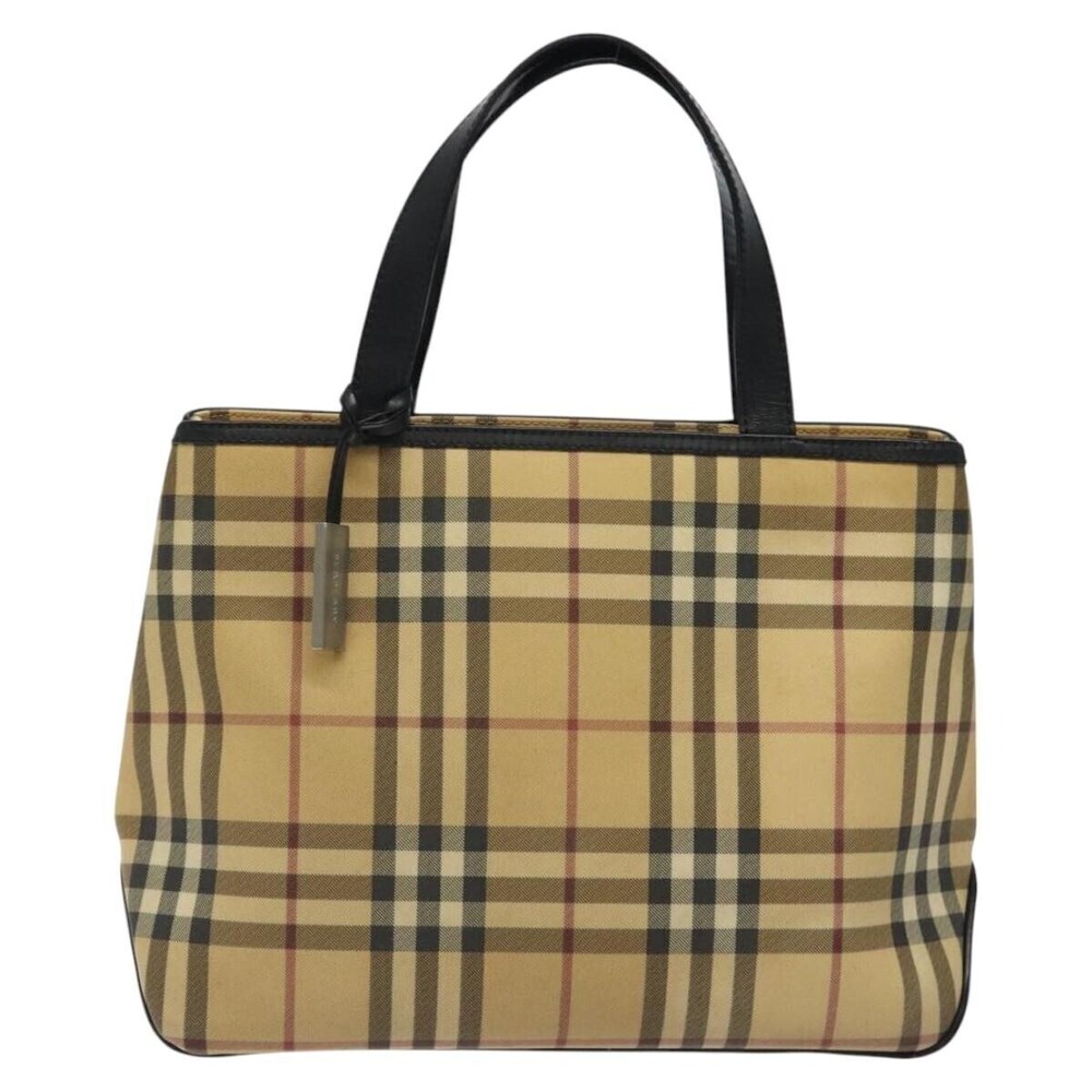 Burberry Nova Check Nova Check Canvas and leather